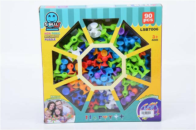 Suction Cup Construction Block Toy KIDZMART