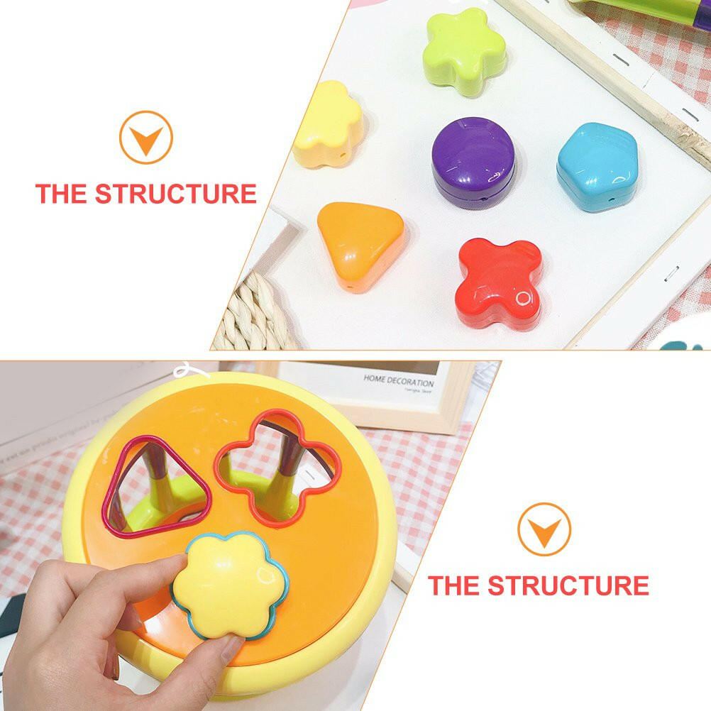 Geometric building blocks Montessori Kids Toy.