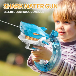 Rechargeable Electric Shark Water Gun Toy.