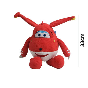 Cute Extra Soft Super Wings Aircraft Plush Toy 33cm Premium Pre-loved