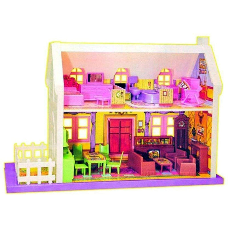 Beautiful Little Doll House Playset For Girls (34pcs)