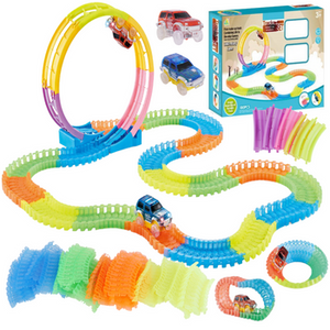 360 Degree Colorful Race Car Track Set KIDZMART