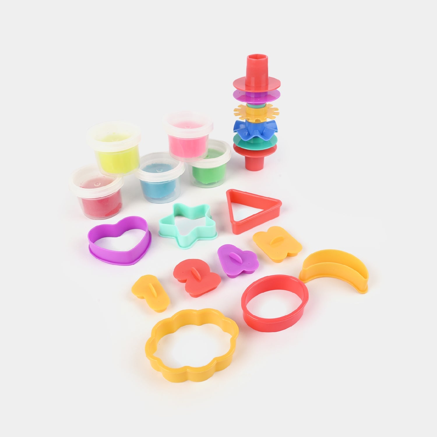 Mathematics Learning Color Dough Play Set