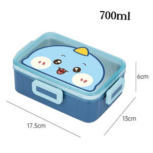 Cute Cartoon Stainless Steel Lunch Box