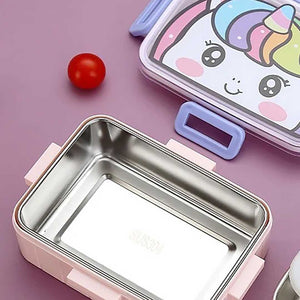 Cute Cartoon Stainless Steel Lunch Box