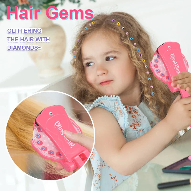 Kids Diamond Hair Stapler Machine