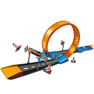 Stunt Speed Double Car Track Wheels Model Toys for Kids Racing