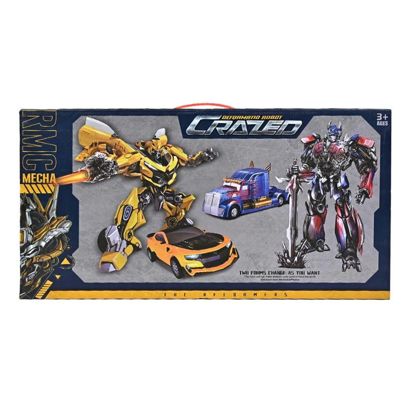 Transformer Robot With Mask Playset  For Kids