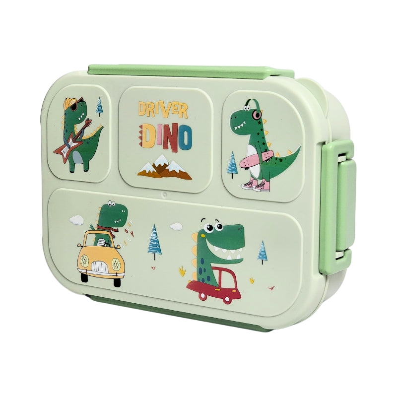 Dino 4 Compartments Lunch Box (HY-009)