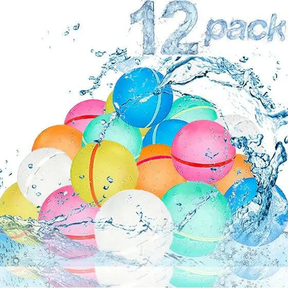 Silicone Reusable Water Balls - KIDZMART