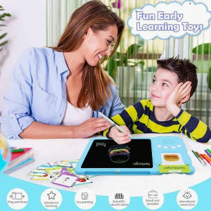 Talking Flash Cards Lcd Writing Board - KIDZMART 