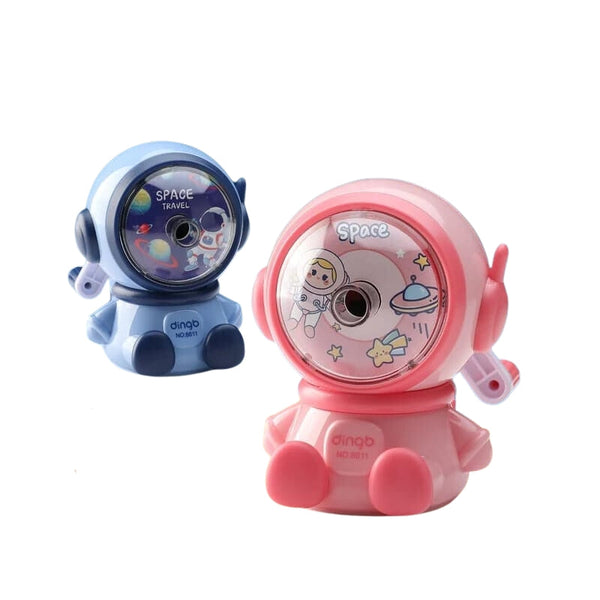 Crackles Space Man Astronaut Pencil Sharpener For Kids