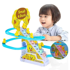 Adventure Awaits- Climb & Explore With Our Cartoon Toy Stair Climber