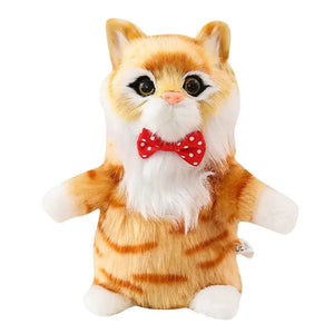 Cute Singing Kitten Plush Toy For Kids - 18cm