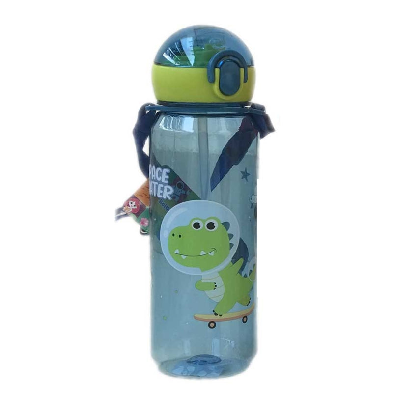 Cartoon Character Printed Plastic Sipper Thermos (251)