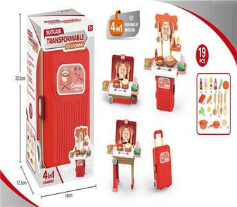 4 in 1 luggage kitchen set KIDZMART