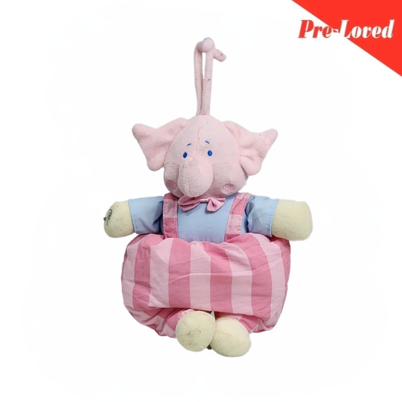 Cute Pink Elephant  Stuff Toy 25Cm Premium Pre-loved