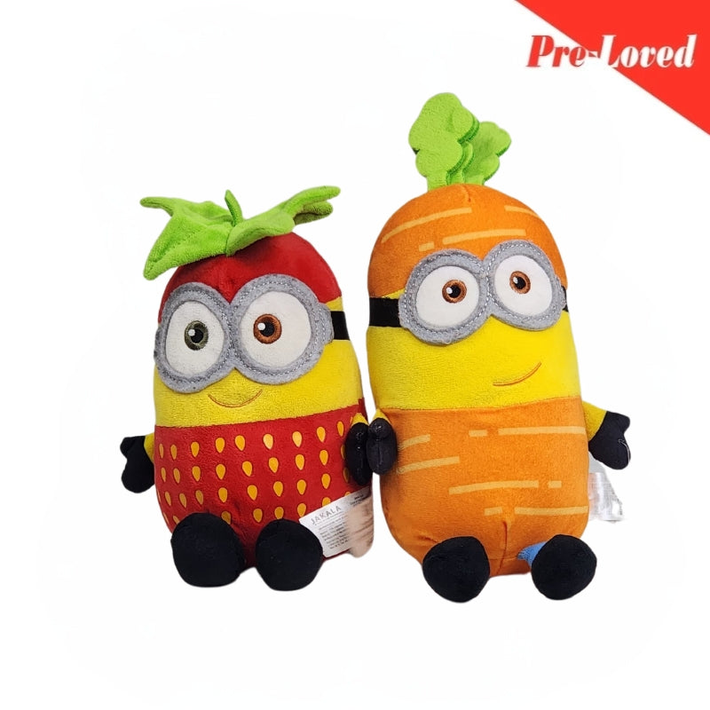 Cute Minion Pack Of Two Stuff Toy 19Cm Premium Pre-loved