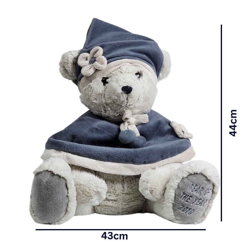 Cute Extra Soft Teddy Bear 43x44cm Premium Pre-loved For Kids