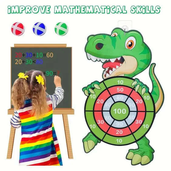 Sticky Ball Dartboard Set - KIDZMART 