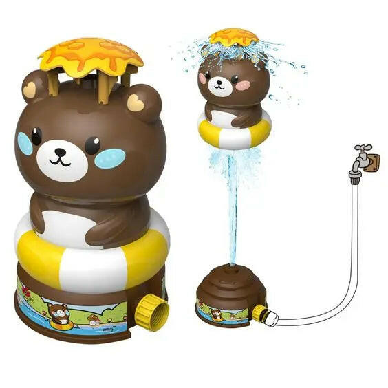 Brown Bear Water Sprinkler For Kids - KIDZMART 