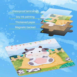 Magnetic Jigsaw Puzzles for Kids.