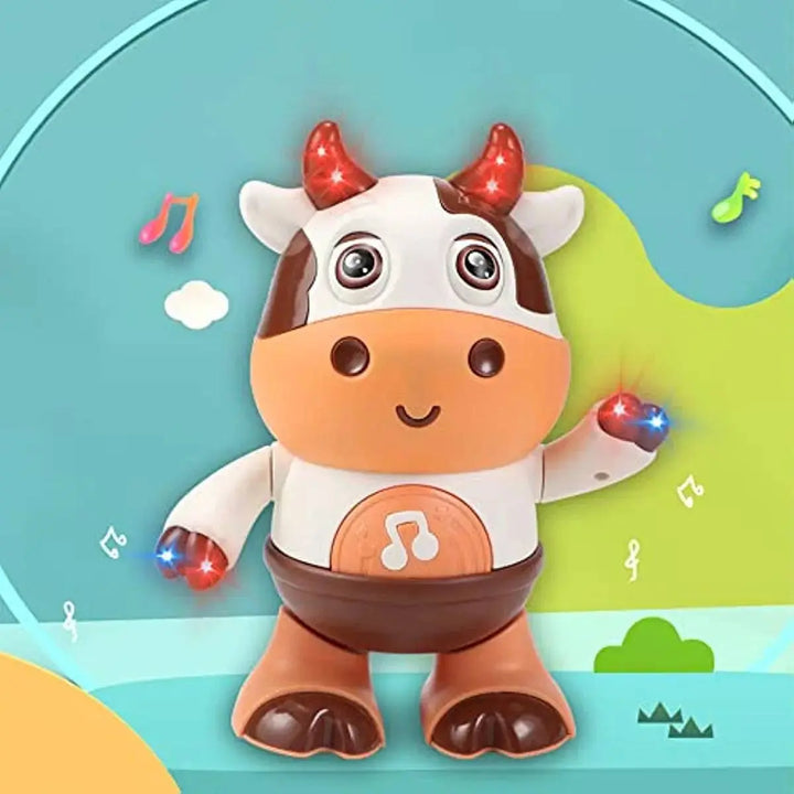 New Dancing Walking Baby Cow Toy - KIDZMART