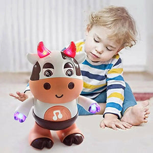 New Dancing Walking Baby Cow Toy - KIDZMART