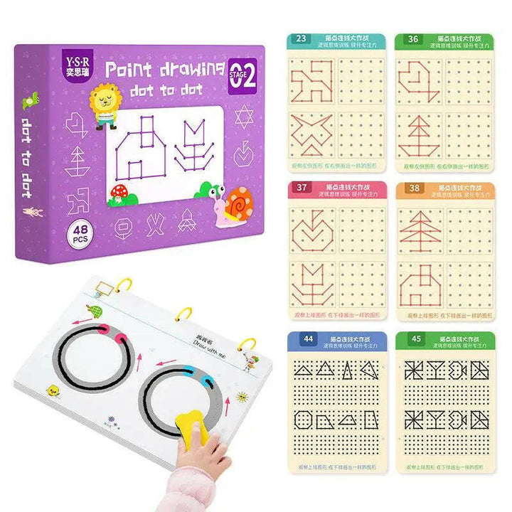 Reusable Tracing Workbook For Children - KIDZMART