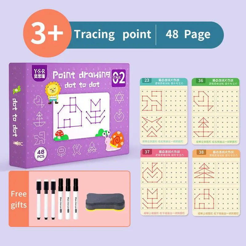 Reusable Tracing Workbook For Children - KIDZMART