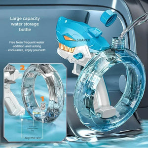 Rechargeable Electric Shark Water Gun Toy.