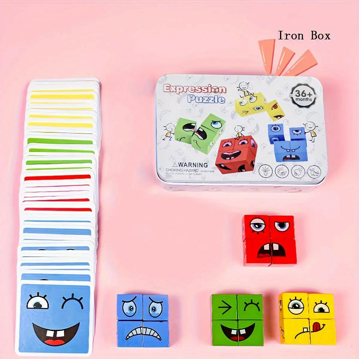 Face Changing Cube Set - KIDZMART 