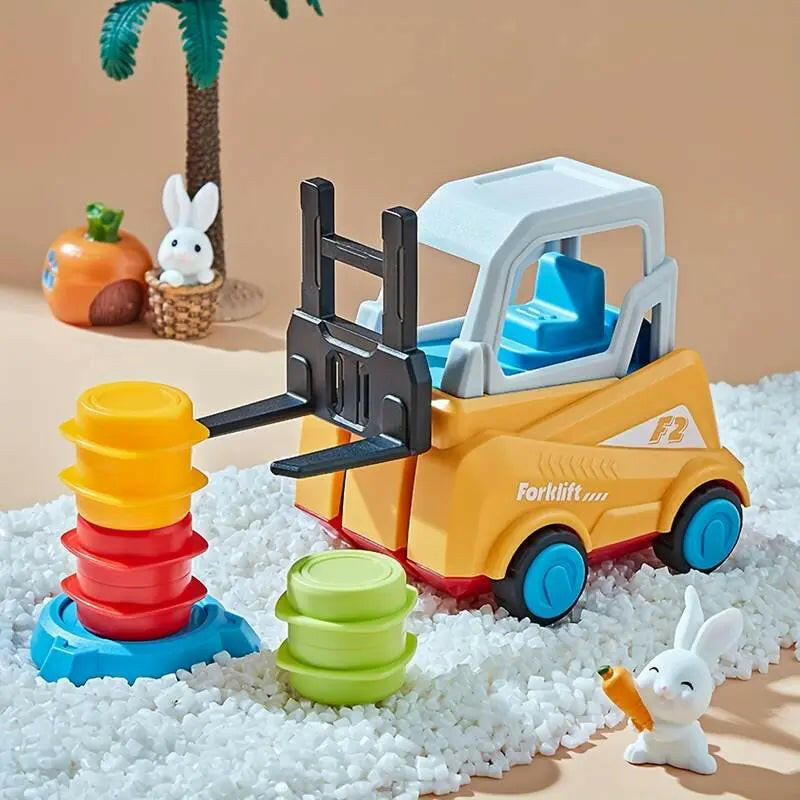 Forklift Crane Toy - KIDZMART 