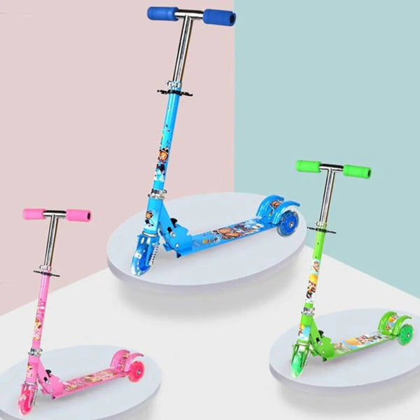 Adjustable 3 wheel Kids Scooty - KIDZMART