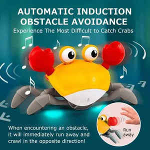 Rechargeable Escape Electric Crab Musical Toys with Induction - KIDZMART