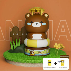 Brown Bear Water Sprinkler For Kids - KIDZMART 