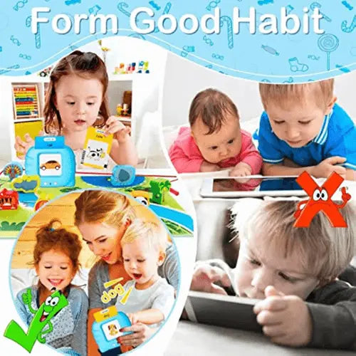 Talking Flash Cards Early Educational Device - KIDZMART