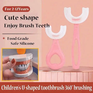 U-Shaped tooth brush for toddlers & Kids - KIDZMART