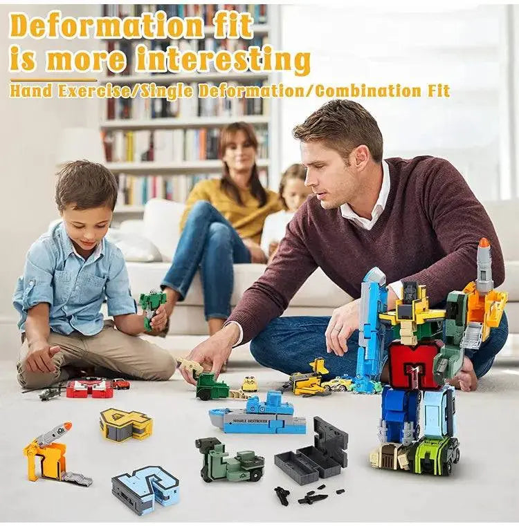 Digital Deformation Robot Toy - KIDZMART