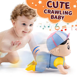 Musical Baby Crawling Toy With 3D Lights