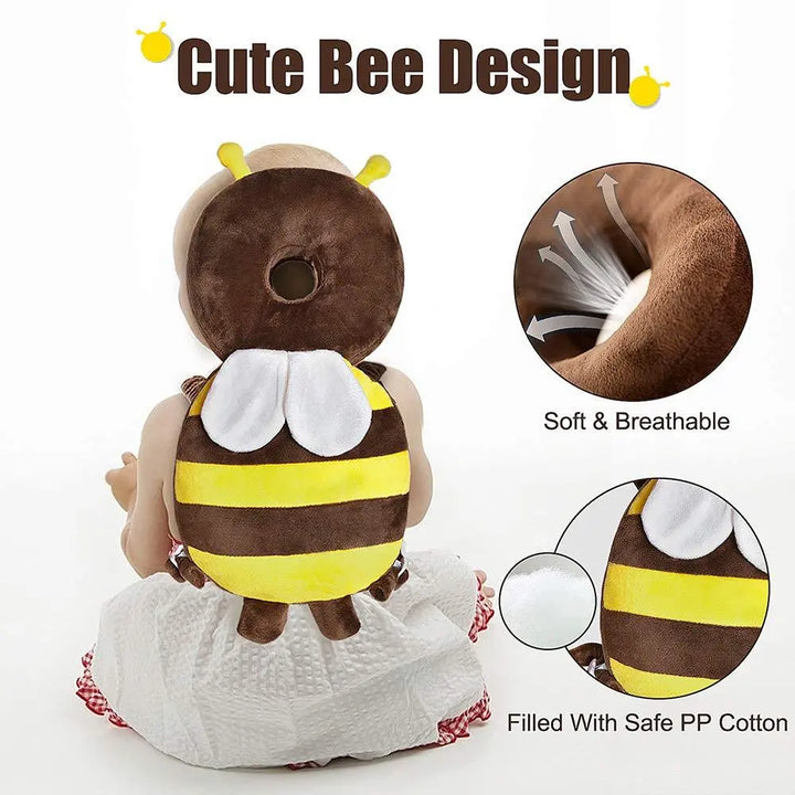Baby Head Protector-Bee Design - KIDZMART