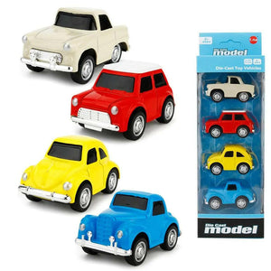 Classic Auto Model Die cast cars set of 4 - KIDZMART