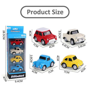 Classic Auto Model Die cast cars set of 4 - KIDZMART