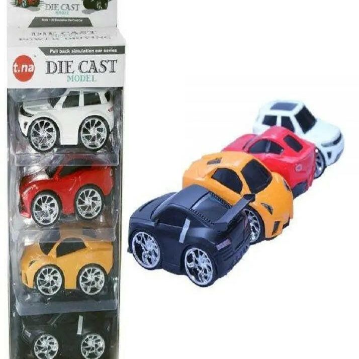 Classic Auto Model Die cast cars set of 4 - KIDZMART