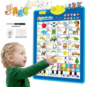 Electronic English Alphabet wall chat - KIDZMART