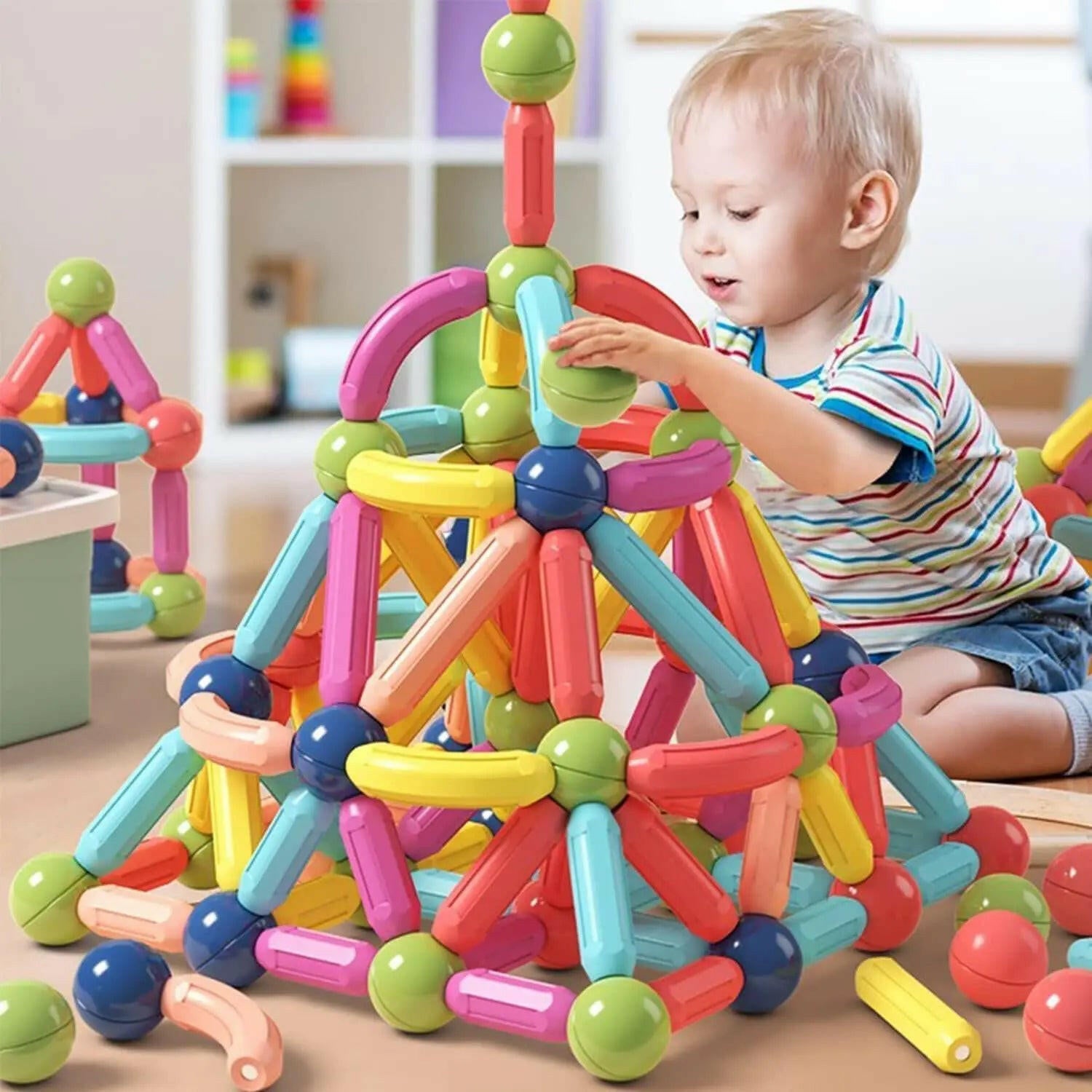 Magnetic Building Blocks - KIDZMART