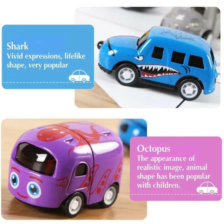 Mini Alloy Cars set 9 pieces - KIDZMART