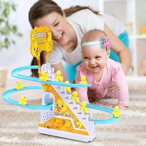 Musical Duck Track Set Toy for Babies - Light-Up Learning Fun - KIDZMART