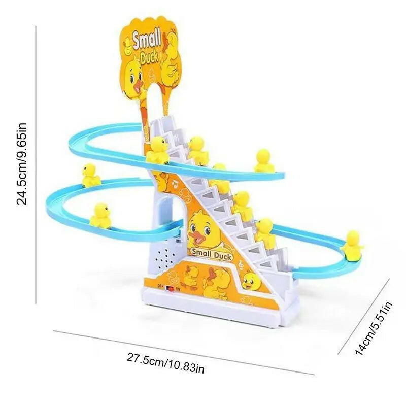 Musical Duck Track Set Toy for Babies - Light-Up Learning Fun - KIDZMART