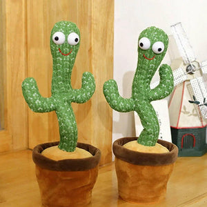 Portable Twisting Music Dancing Cactus Toy - KIDZMART